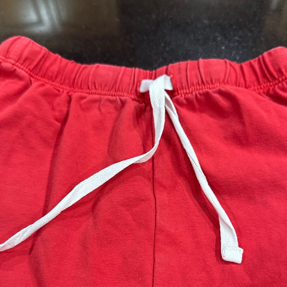 Red Drawstring Shorts - Picture 2 of 5